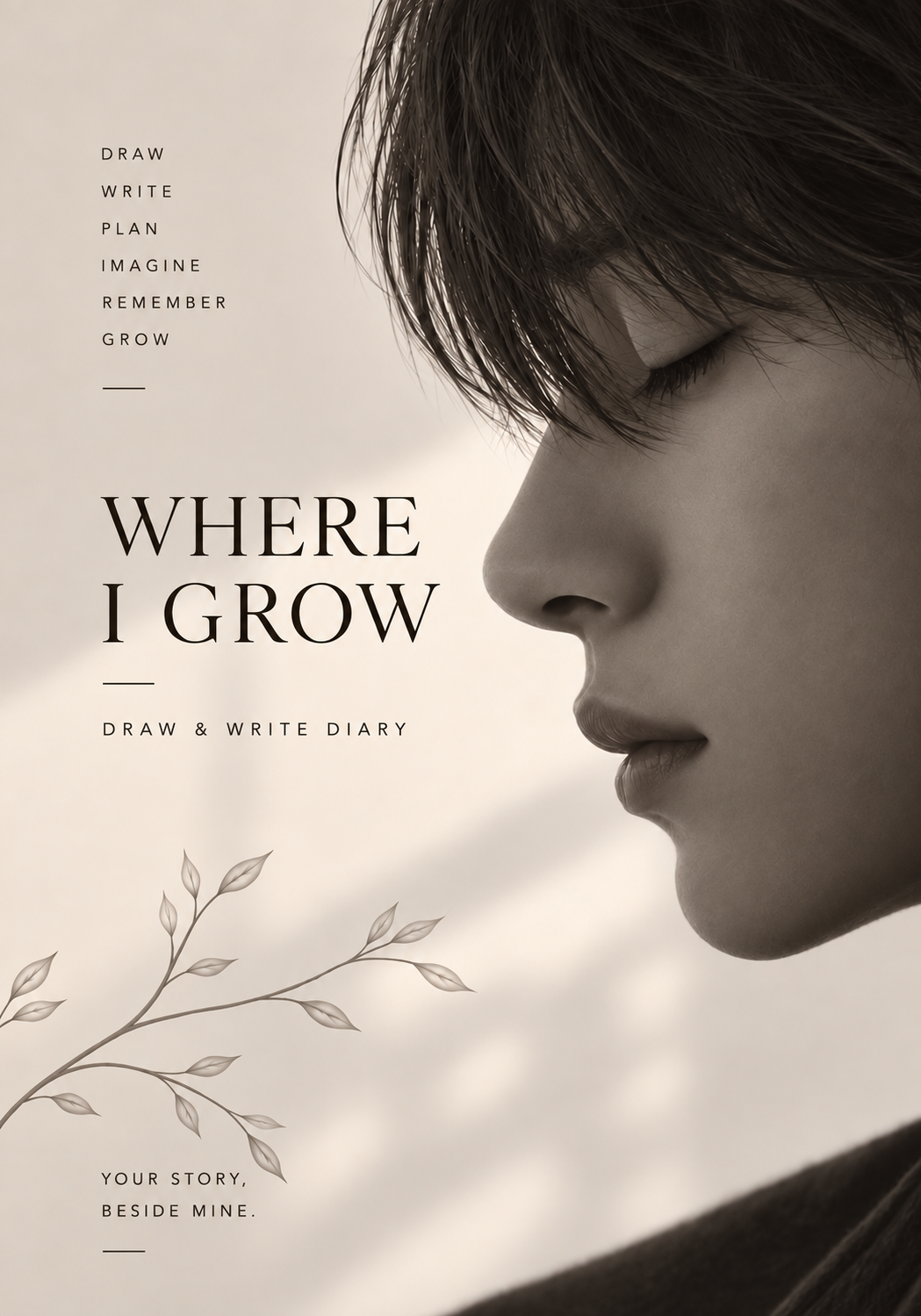 Where I Grow man portrait cover
