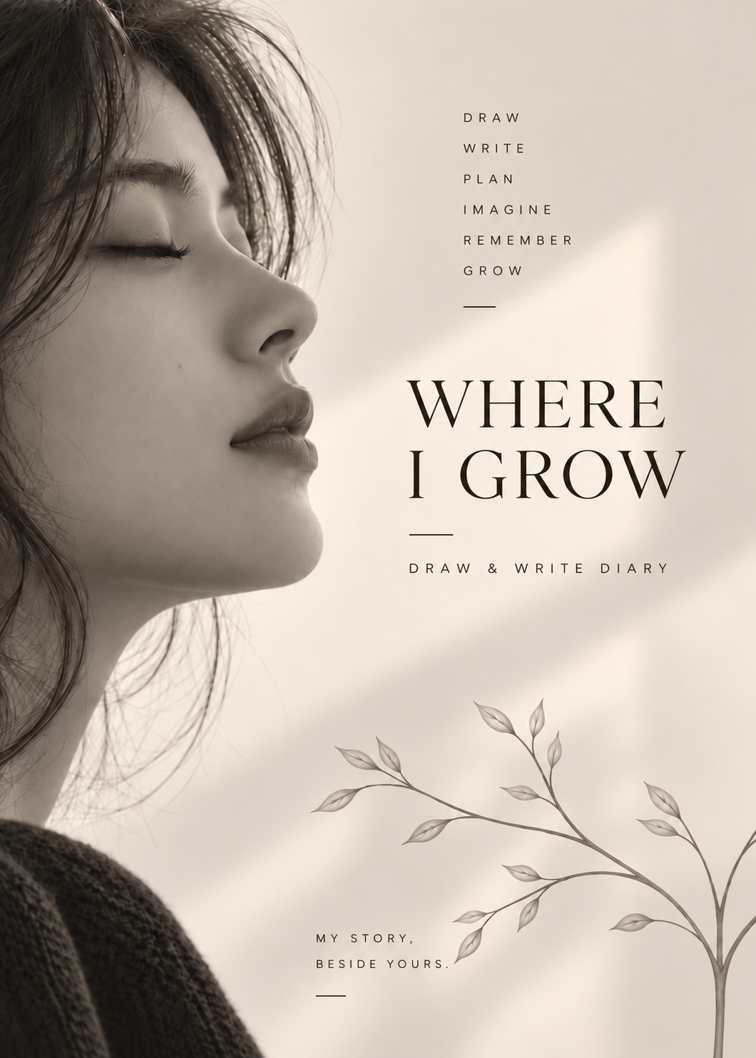 Where I Grow woman portrait cover