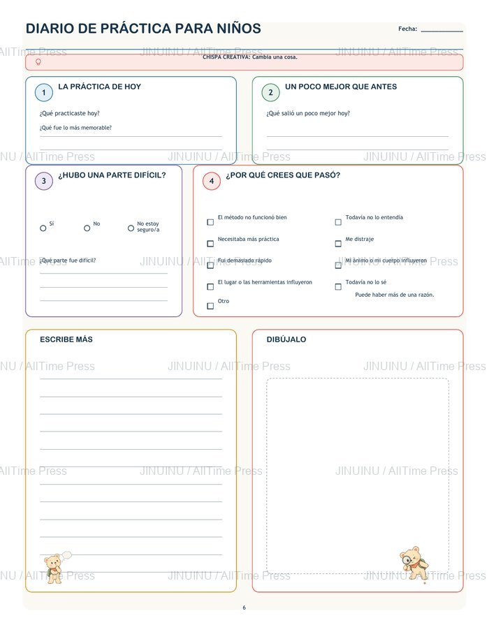 Spanish · Standard-color · Entry, left page