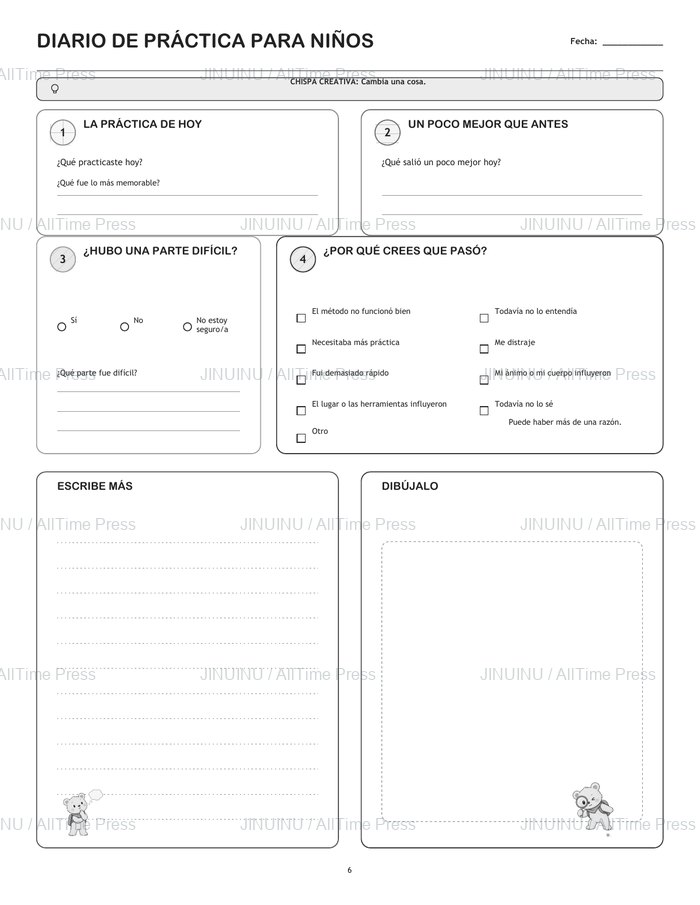 Spanish · Black-and-white · Entry, left page